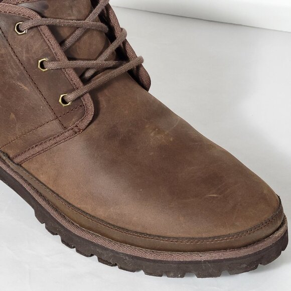 UGG Men's Neuland Waterproof Boot Wool Lined Leather Chukka - Picture 6 of 12